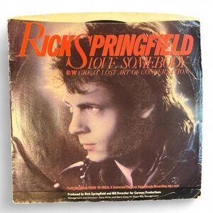 Vintage Rick Springfield 7" Vinyl Single